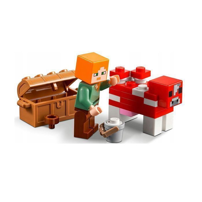 Lego Minecraft Dom W Grzybie Alex Klocki 21179 8+