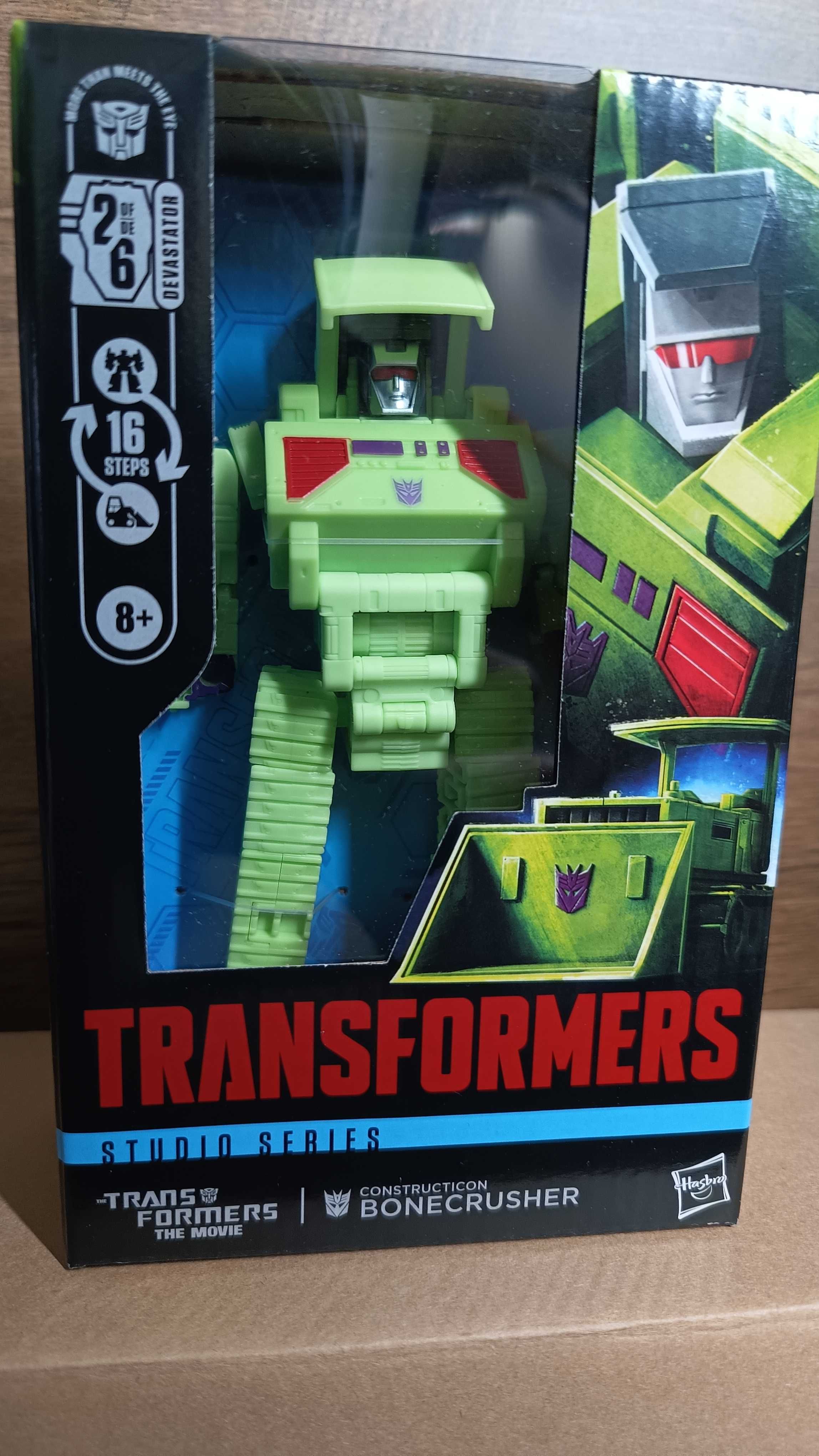 Transformers Hasbro Studio Series Bonecrusher 2 z 6 NOWIUTKI !!!