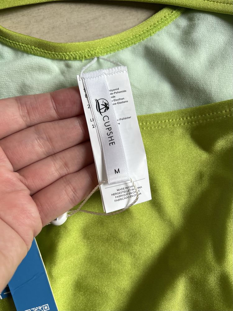 Nowy jednoczęściowy strój kąpielowy marki Cupshe M rozmiar