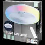 Lampa sufitowa z wentylatorem