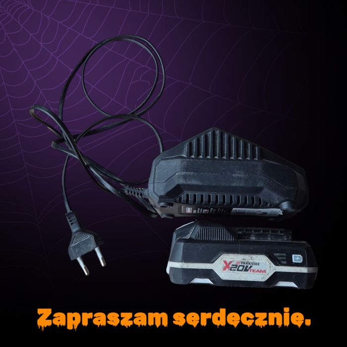 Komplecik dla Pana bateria+ładowarka.