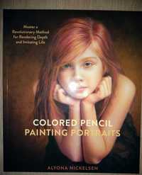 Colored pencils painting portraits. Kredki. Rysowanie. Malowanie.
