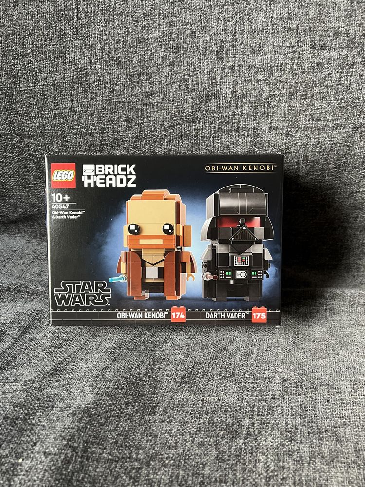 Lego brickheadz Obiwan i Darth vader