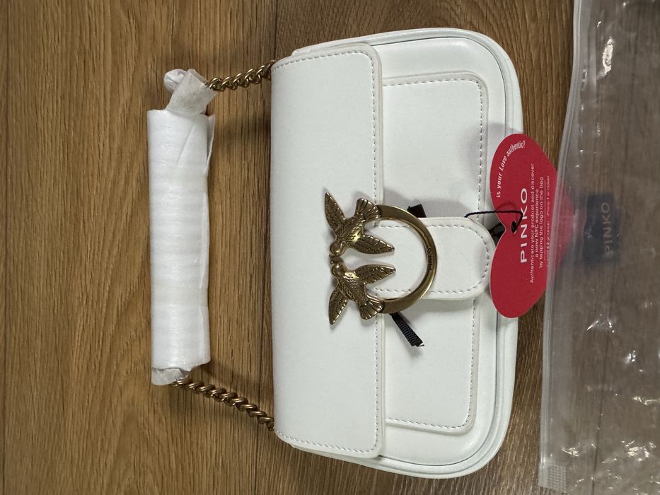 Torebka Pinko love mini pocket vitello seta nowa oryginalna
