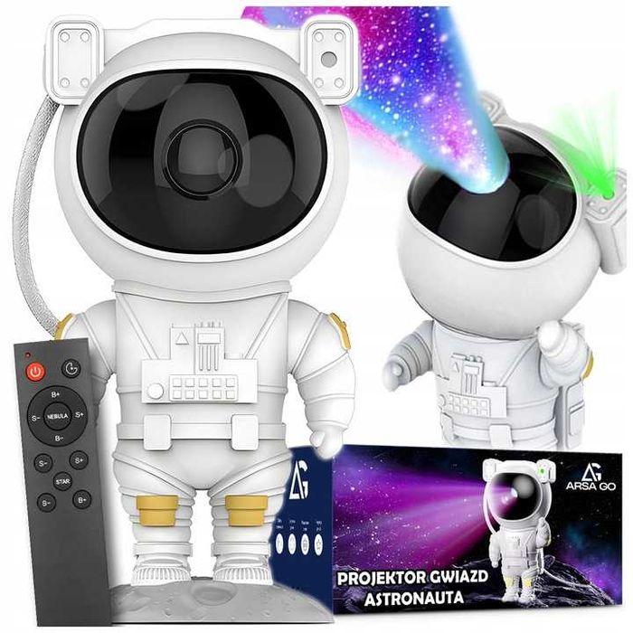 Projektor gwiazd astronauta LED