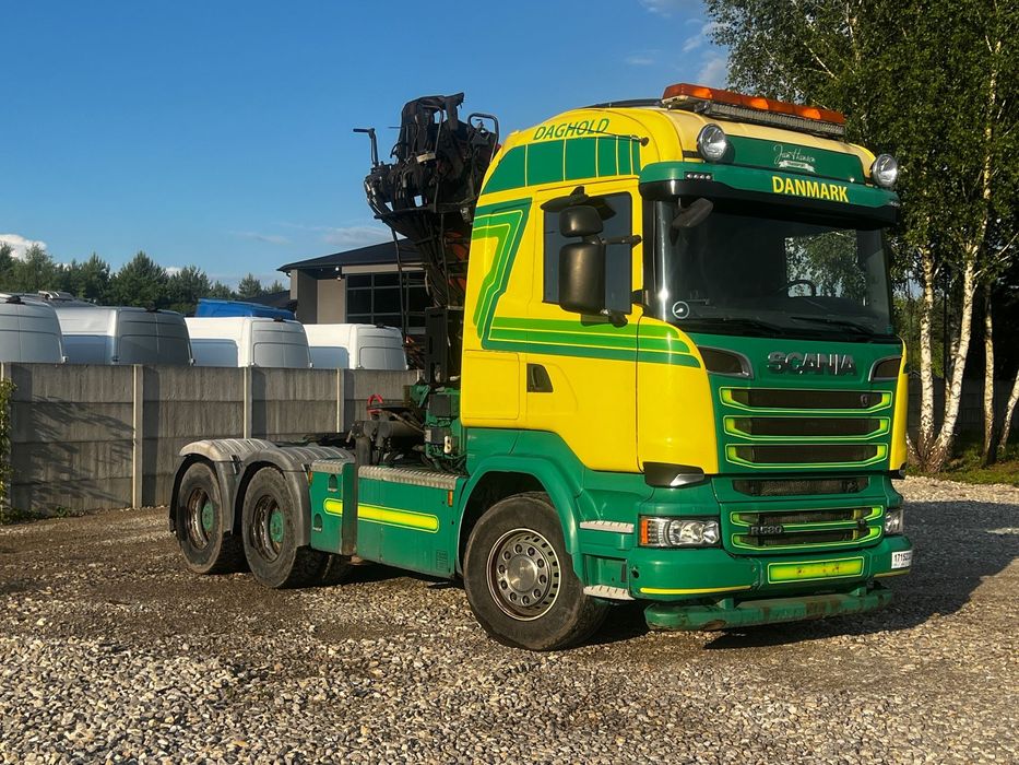 Scania Scania V8*580PS*6x4*Do drewna*drzewa*dłużycy*Epsilon  Scania V8*580PS*6x4*Do drewna*drzewa*dłużycy*Epsilon
