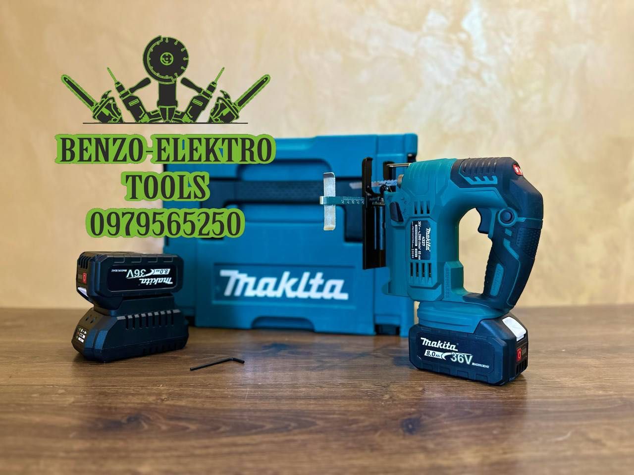 Акумуляторний лобзик Makita 4327BL Лобзік Aккумуляторный 0-2900 об/хв