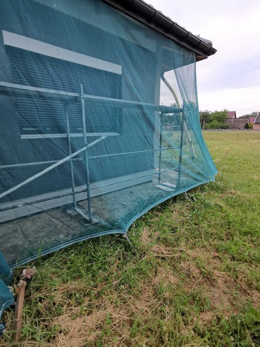 Siatka ochronna na rusztowanie 3x10m 100g/m2 OKUTA