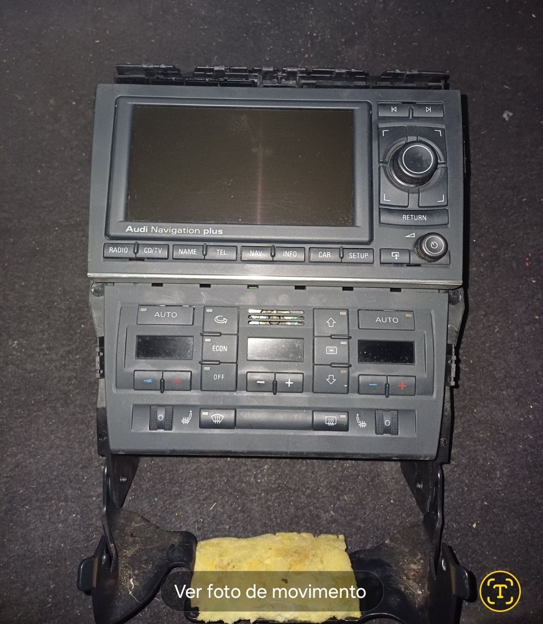Conjunto Radio GPS Audi A4 B7