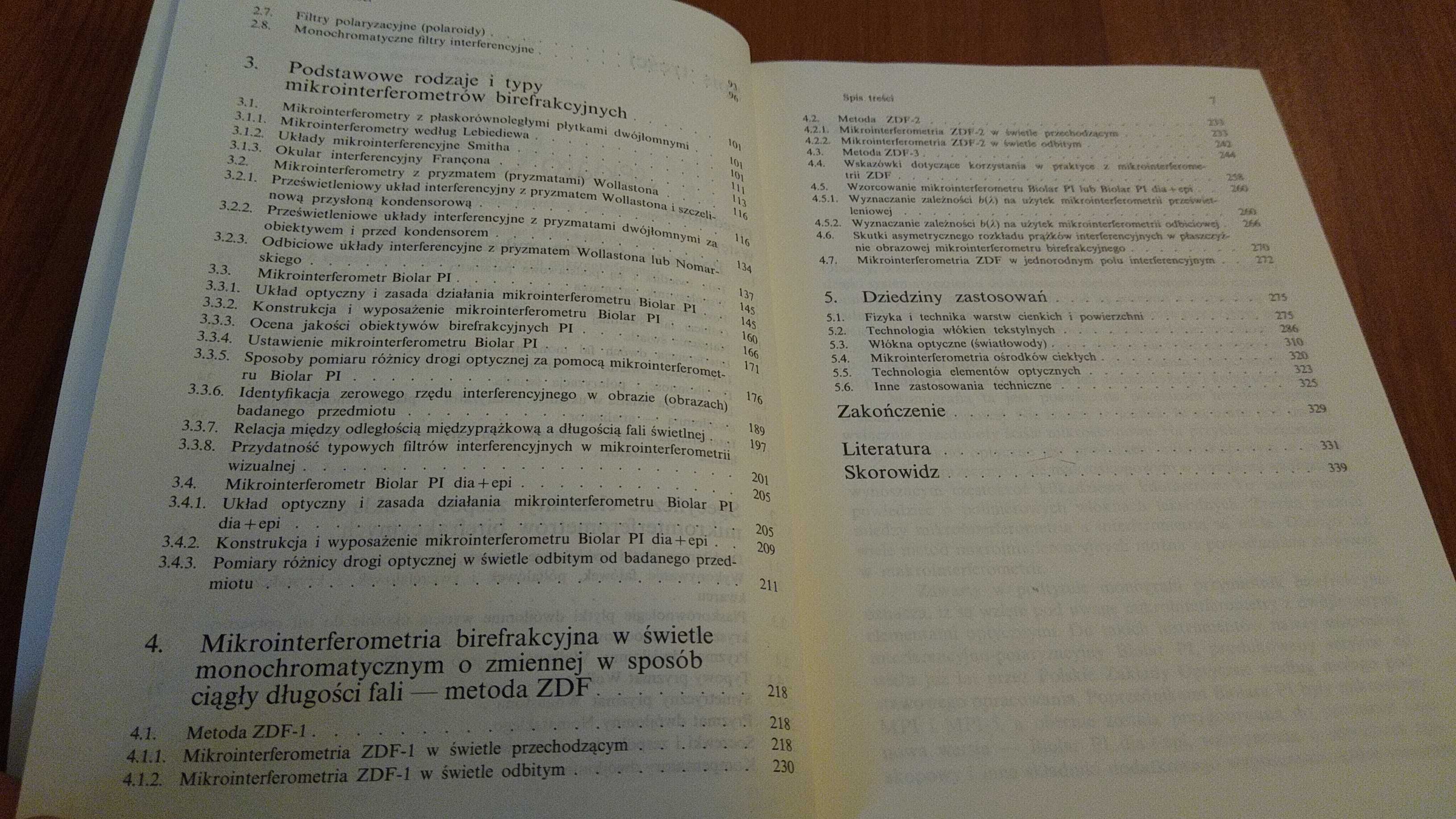 Mikrointerferometria w świetle spolaryzowanym Maksymilian Pluta.