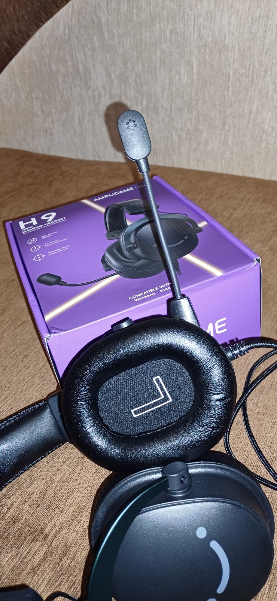 Навушники ПК PS5 Fifine H9 Black 7.1