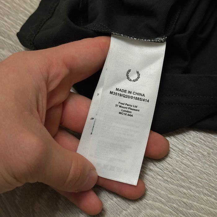 НОВА Футболка Фред Перрі Fred Perry Ringer Laurel Wreath, L, Оригінал