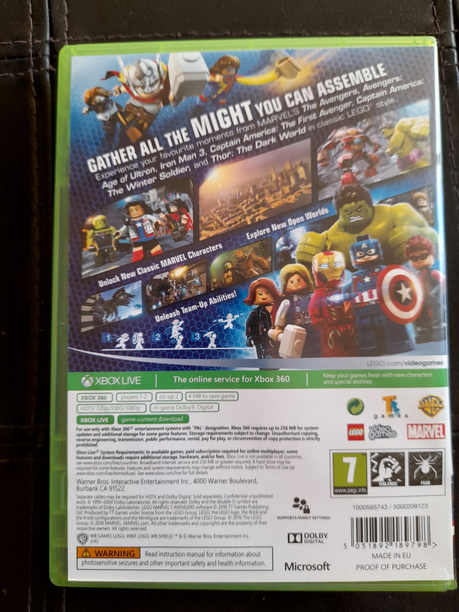 Gra Lego Avengers na xbox 360 Marvel po polsku!