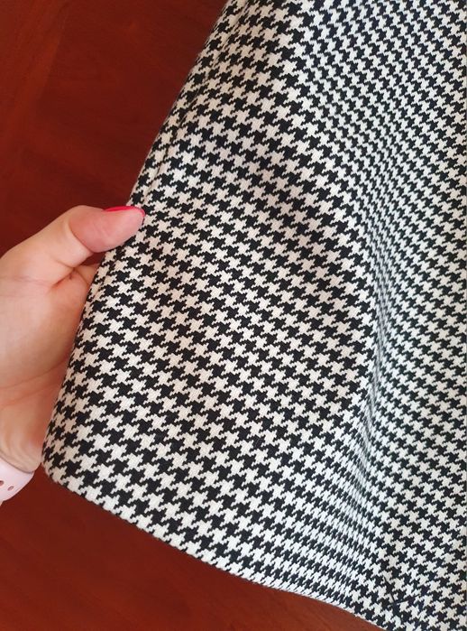 Spódnica ołówkowa pepitka H&M stan idealny rozm. L