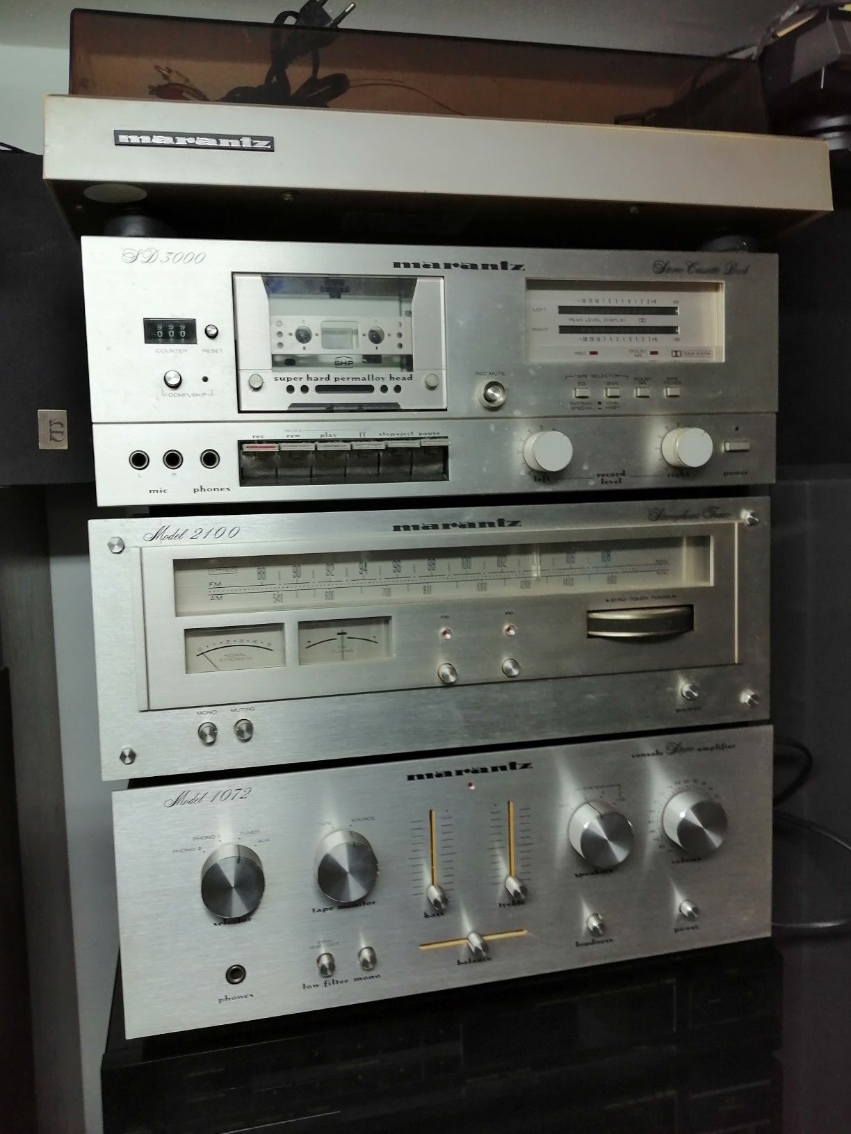 Aparelhagem marantz vintage