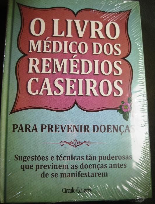 Livro Médico dos Remédios Caseiros», Círculo de Leitores NOVO