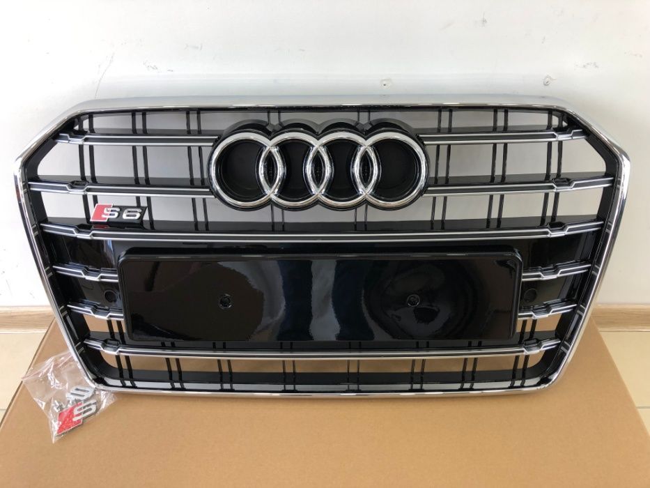 Решетка радиатора Audi A6 a6 C7 решотка А6 c7 s6 решітка А6 ауді 14-18