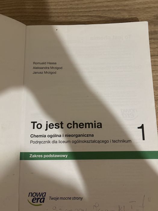 To jest chemia 1