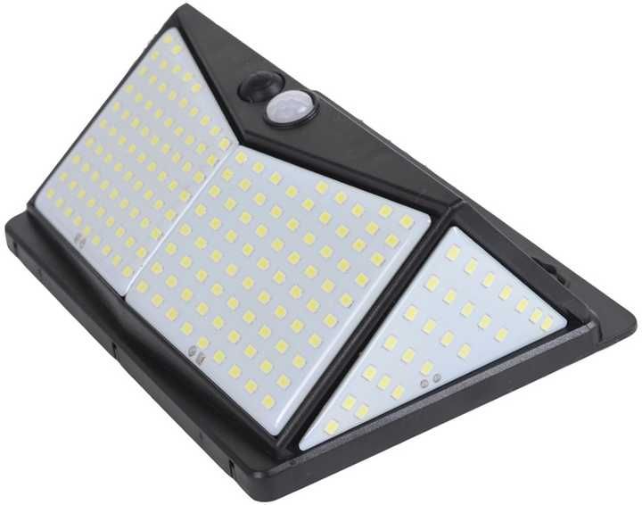 Фасадний світильник на сонячних батареях з датчиком руху 20W IP65