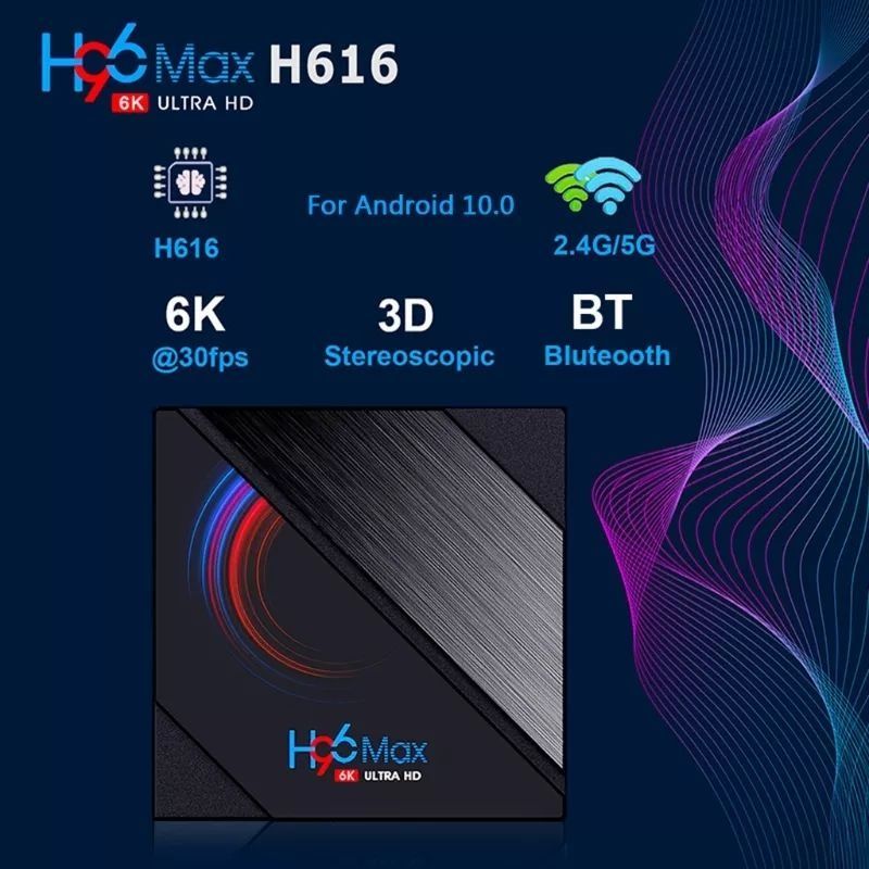 Box H96 MAX 4GB/32GB  Android 10