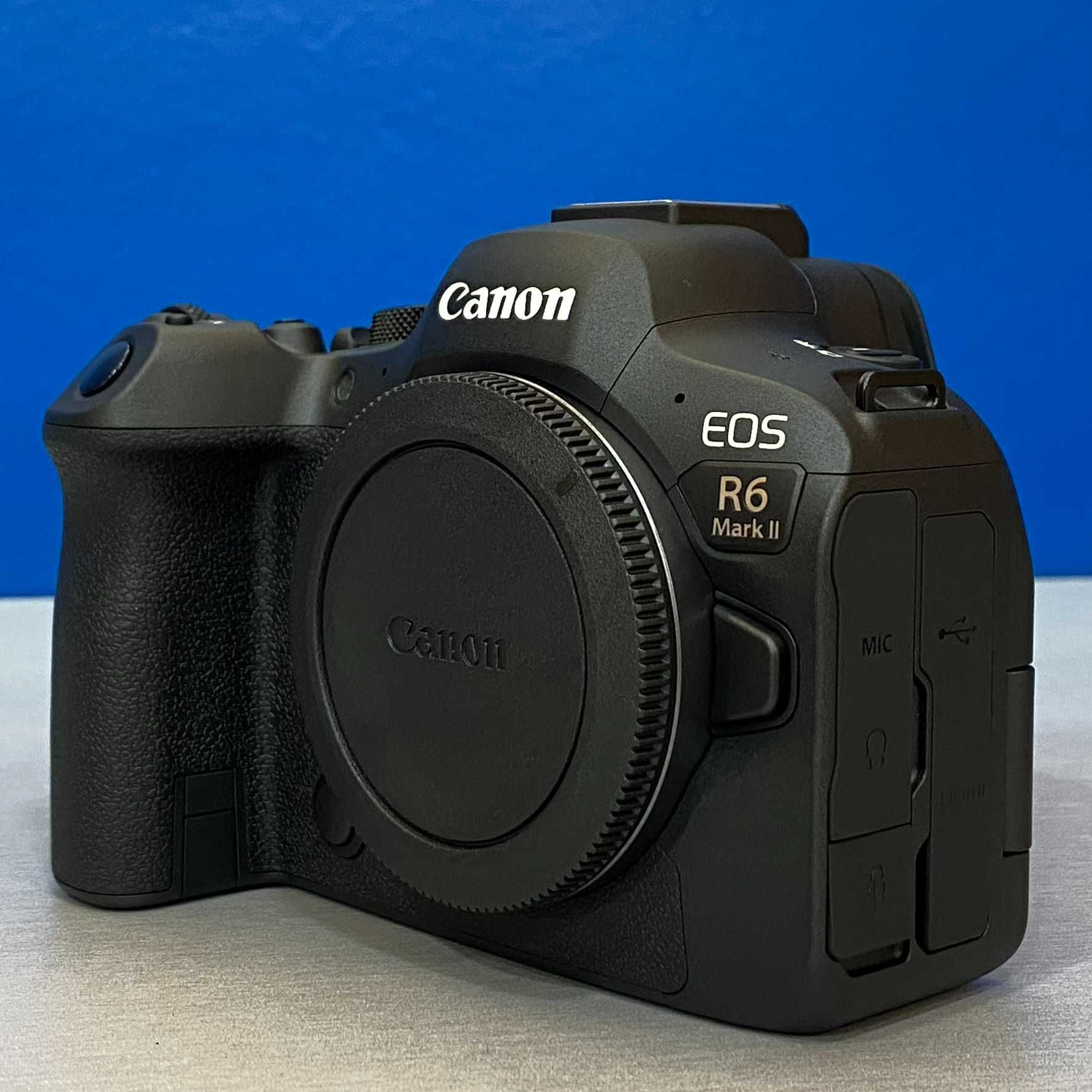 Canon EOS R6 Mark II (Corpo) - 24.2MP - NOVA - 3 ANOS DE GARANTIA