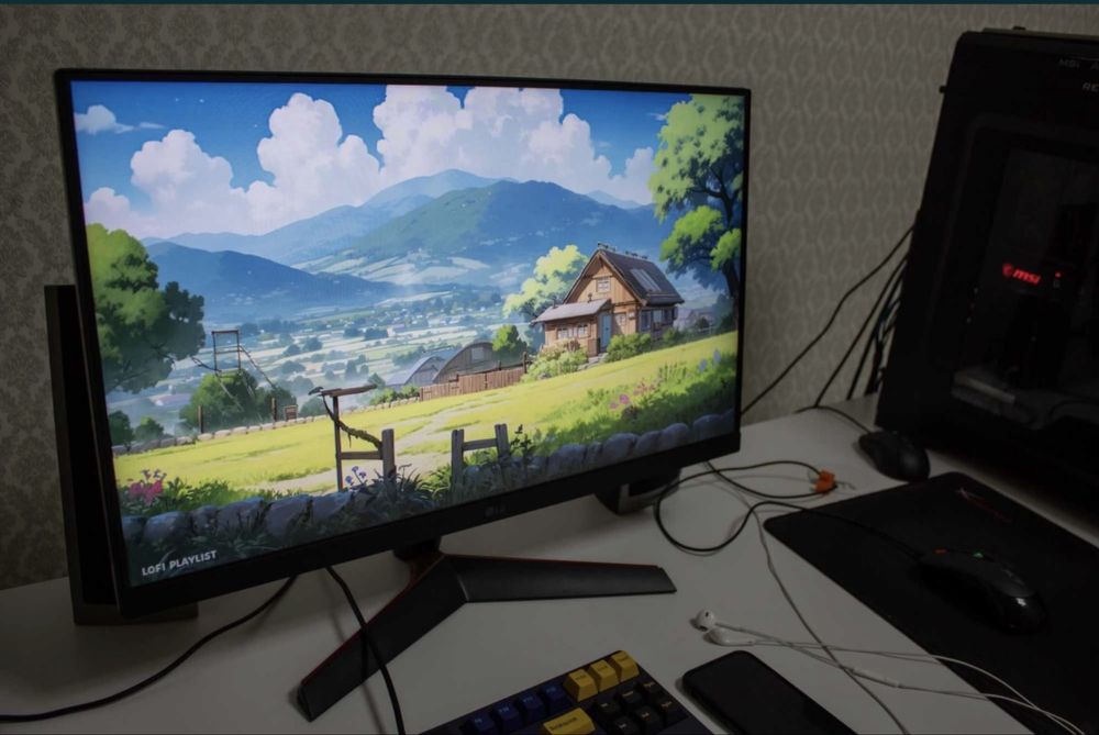 Продам игровой монитор LG 24gn 600 на 144 гц