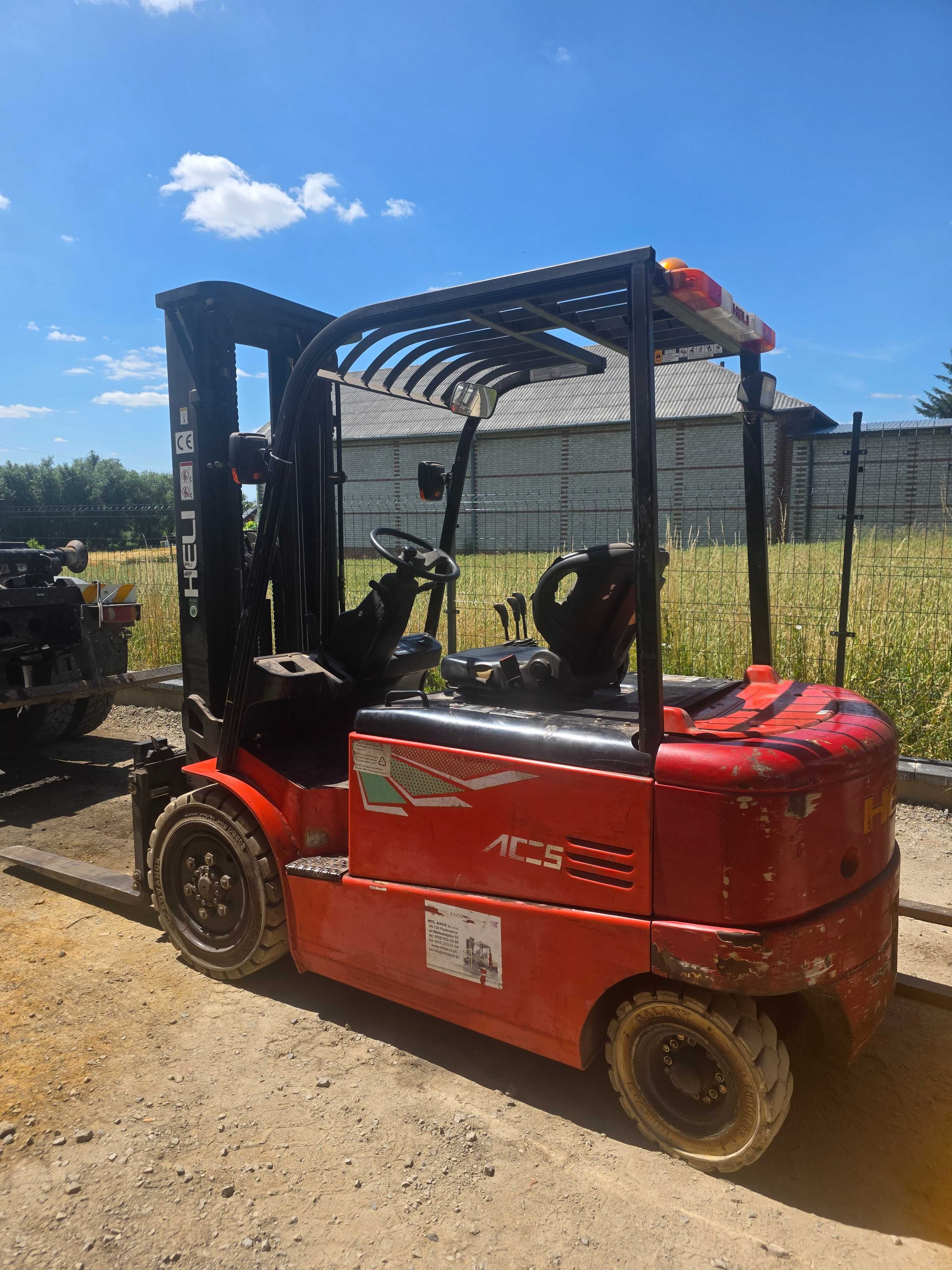 Wózek widłowy HELI 3.5T elektryczny