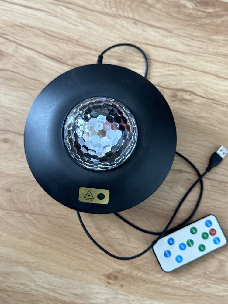projektor kula gwiazdy kolorowa magic bowl lampa led