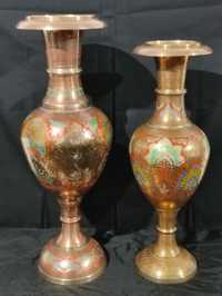 Jarrões/Vasos de Bronze Indianos