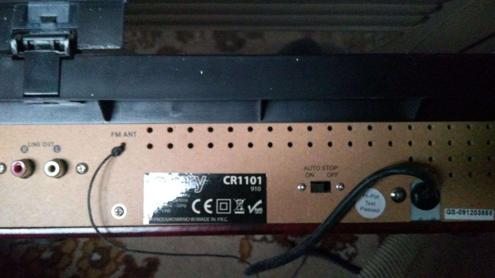 Radio gramofon retro Camry