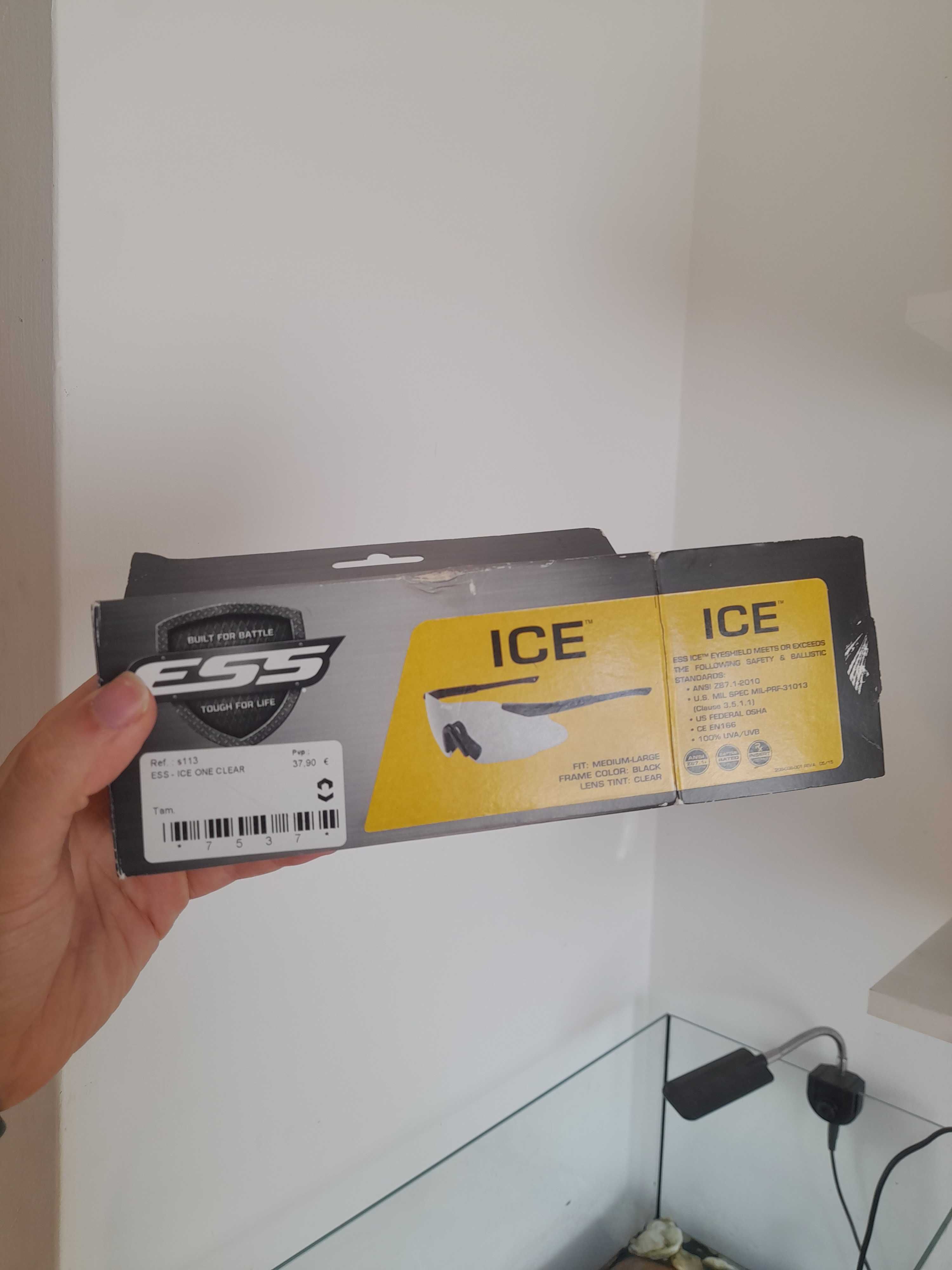 Óculos airsoft ESS ice One Clear