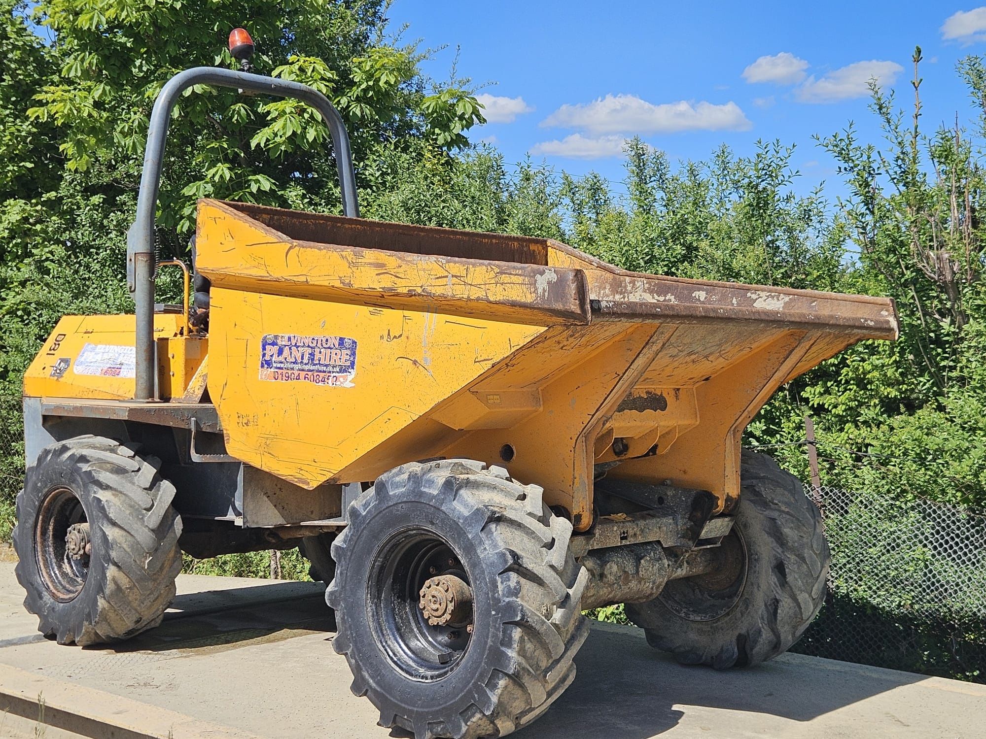 Wozidło budowlane 4x4 Terex Benford  PT6000 6t ton 2007 Thwaites Ausa