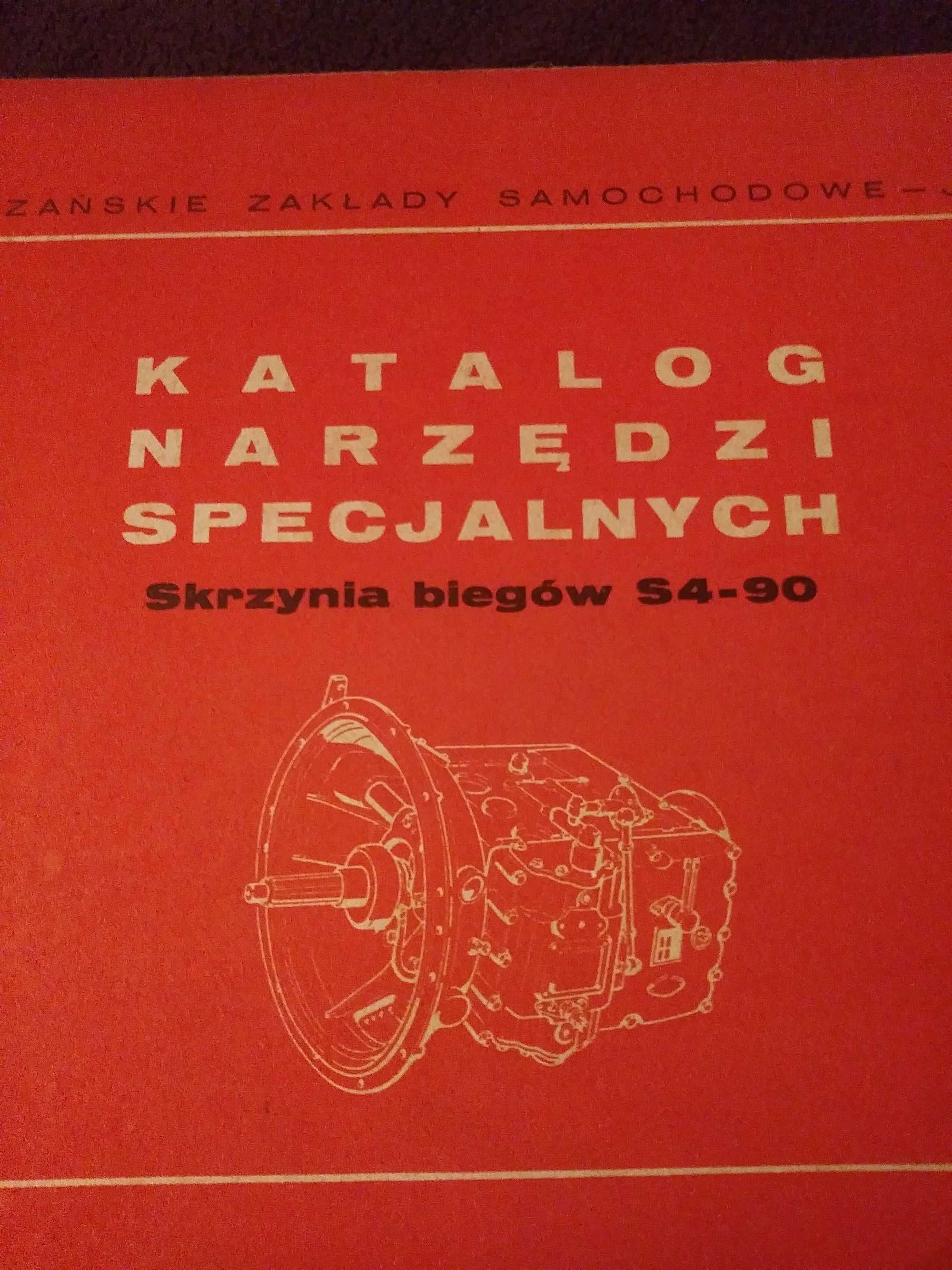 Katalog narzedzi specjalnych Skrzynia biegow S4-90 JZS