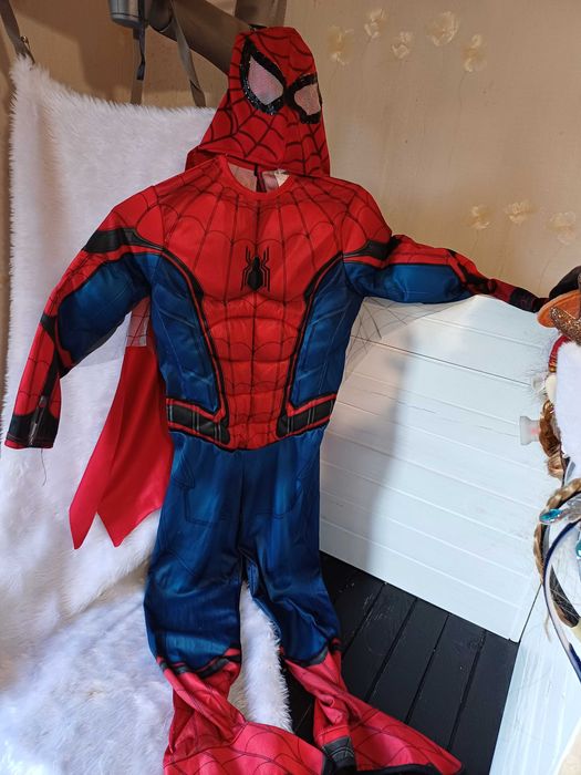 Карнавальний костюм спайдермен Людина павук человек паук 8-9 років