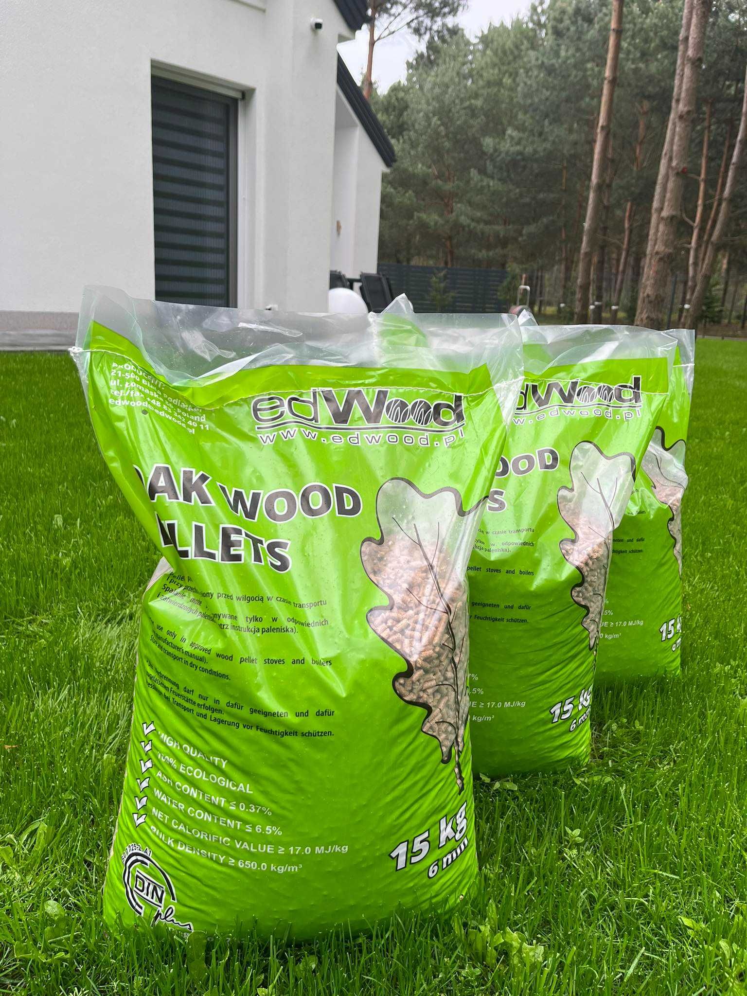 Pelet Pellet edWood 6 mm din plus dębowy