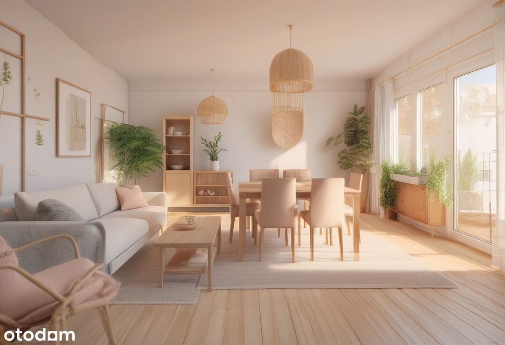 70 m², 3 pokoje, osobna, widna kuchnia. Wielki potencjał, niska cena!