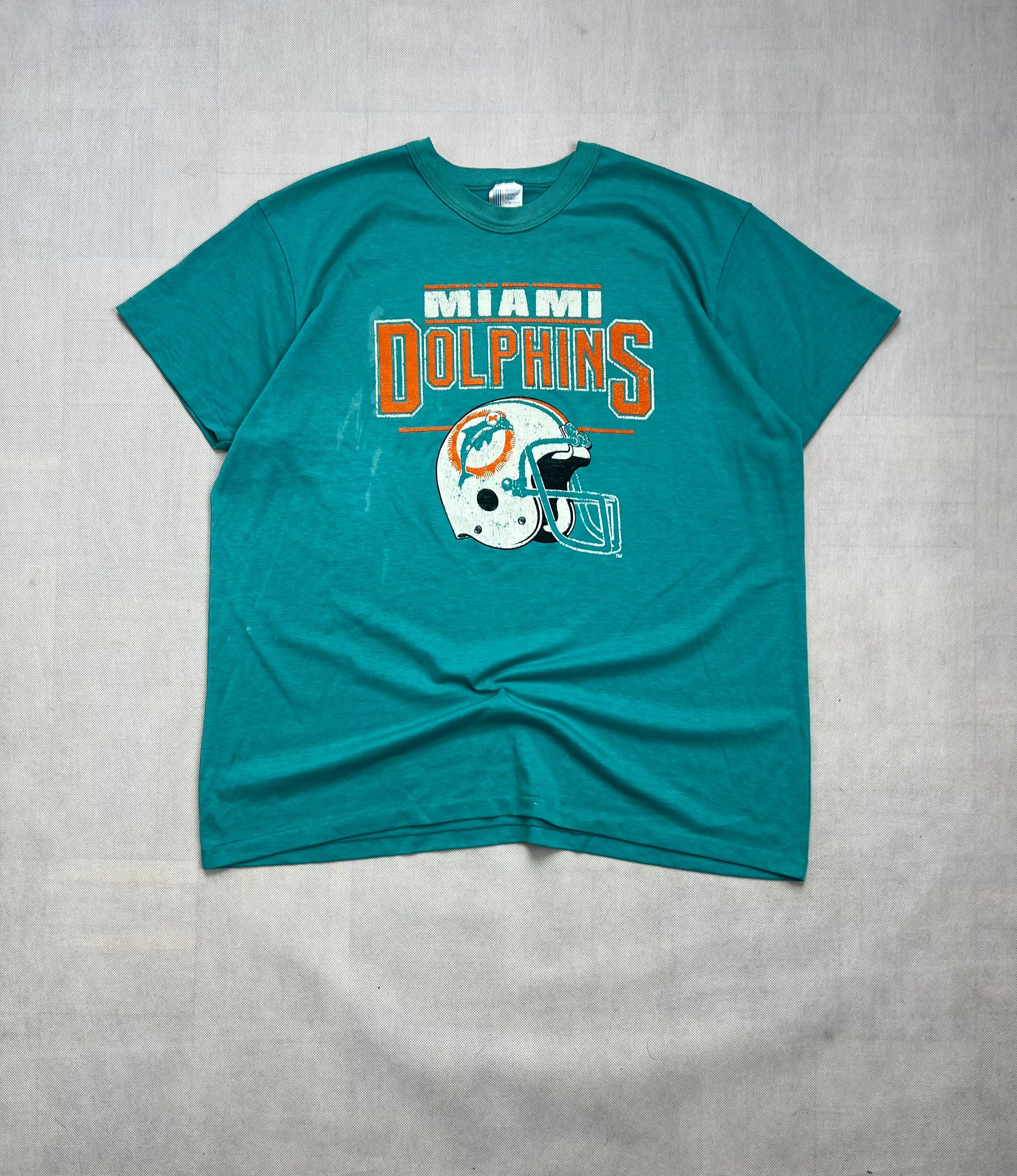 Koszulka NFL Miami Dolphins 70’s 80’s vintage single stitch