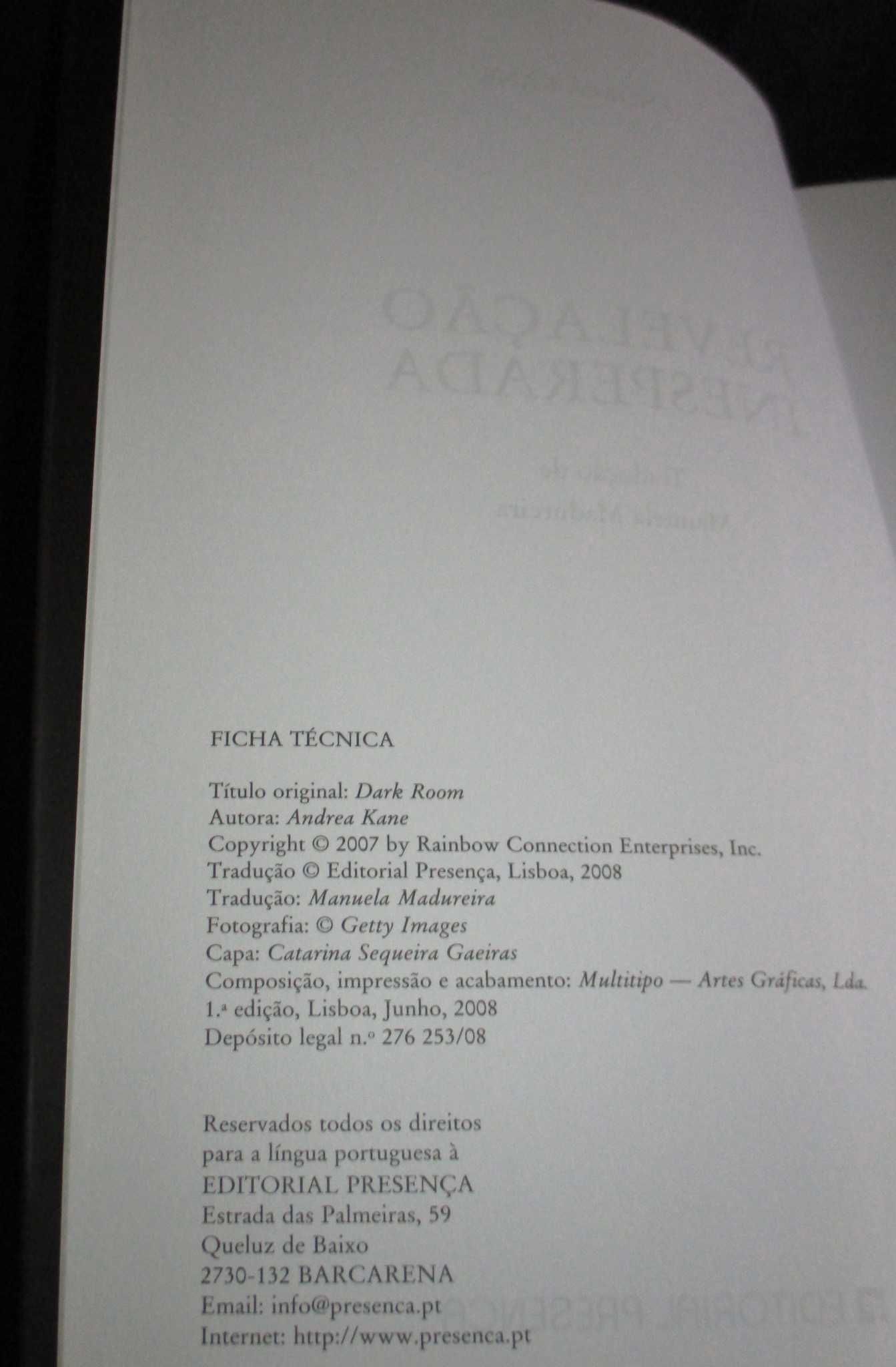 Livro Revelação Inesperada Andrea Kane