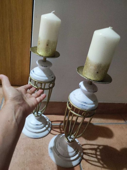 Candelabro/castiçal - estilo barroco