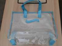 Nowa letnia torebka torba plażowa przezroczysta Biotherm shopper bag
