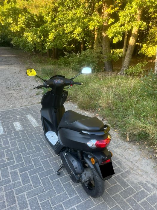 Peugeot kisbee 50 4t wtrysk black edition jak nowy led zarejestrowany