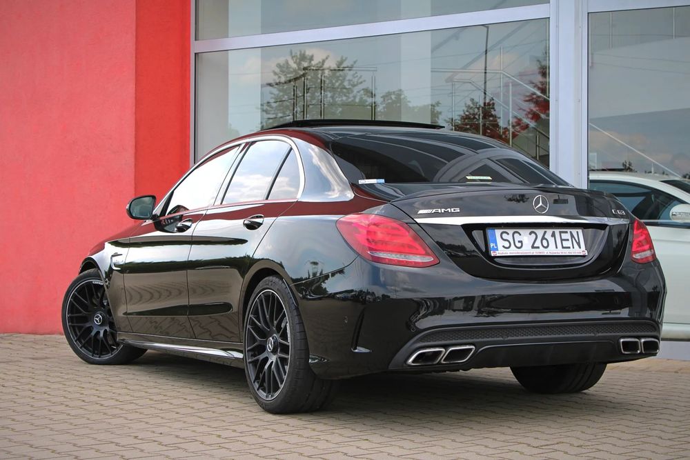 Mercedes-Benz Klasa C Panorama, Burmester, 4.5B, IWC, Japonia, Faktura 23%