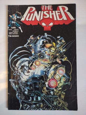 Punisher 4/96  Marvel komiks Tm-Semic Kapitan Ameryka Captain America