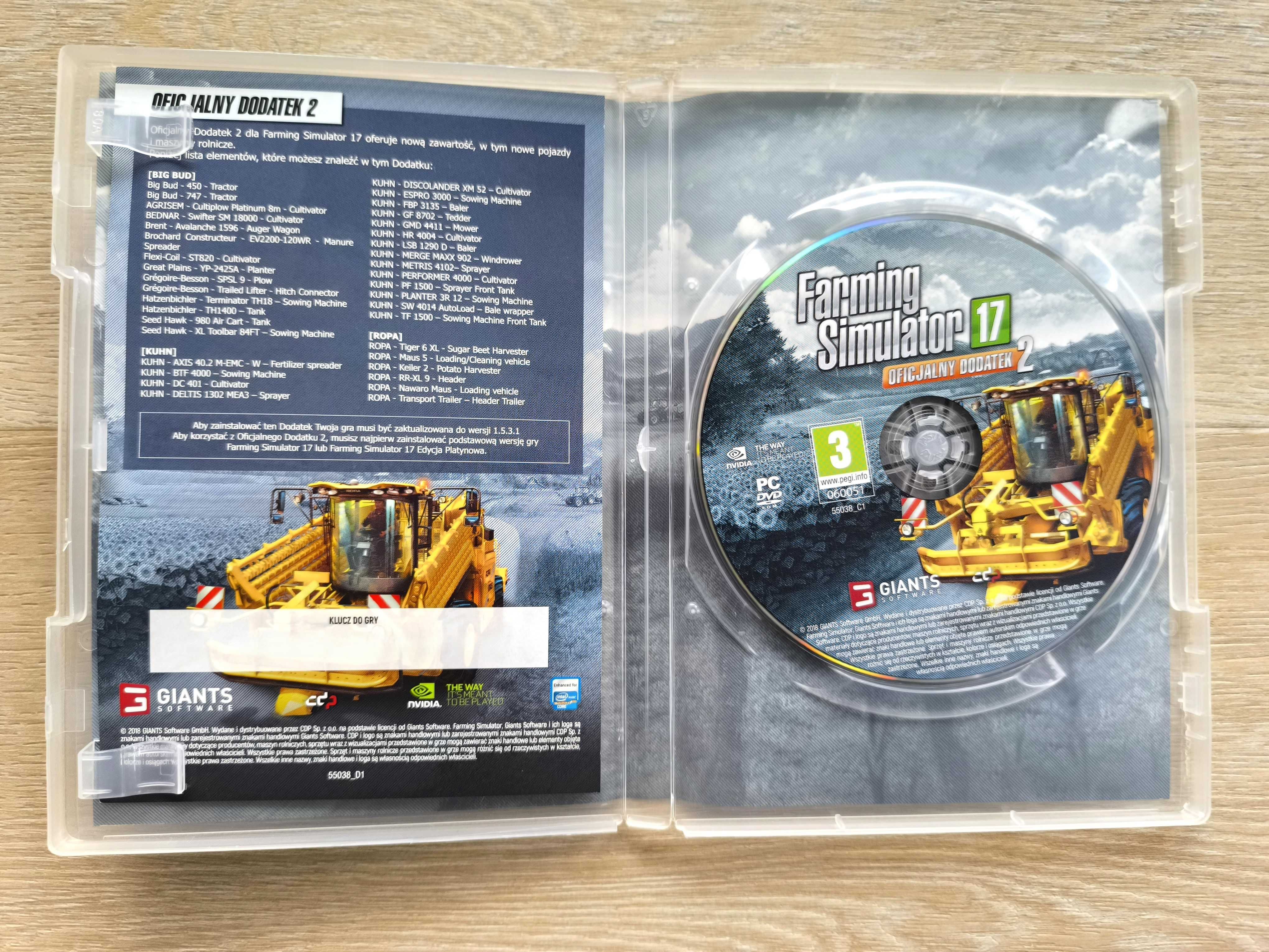 Farming Simulator 17 Oficjalny Dodatek 2 [PC] (POLSKA WERSJA)