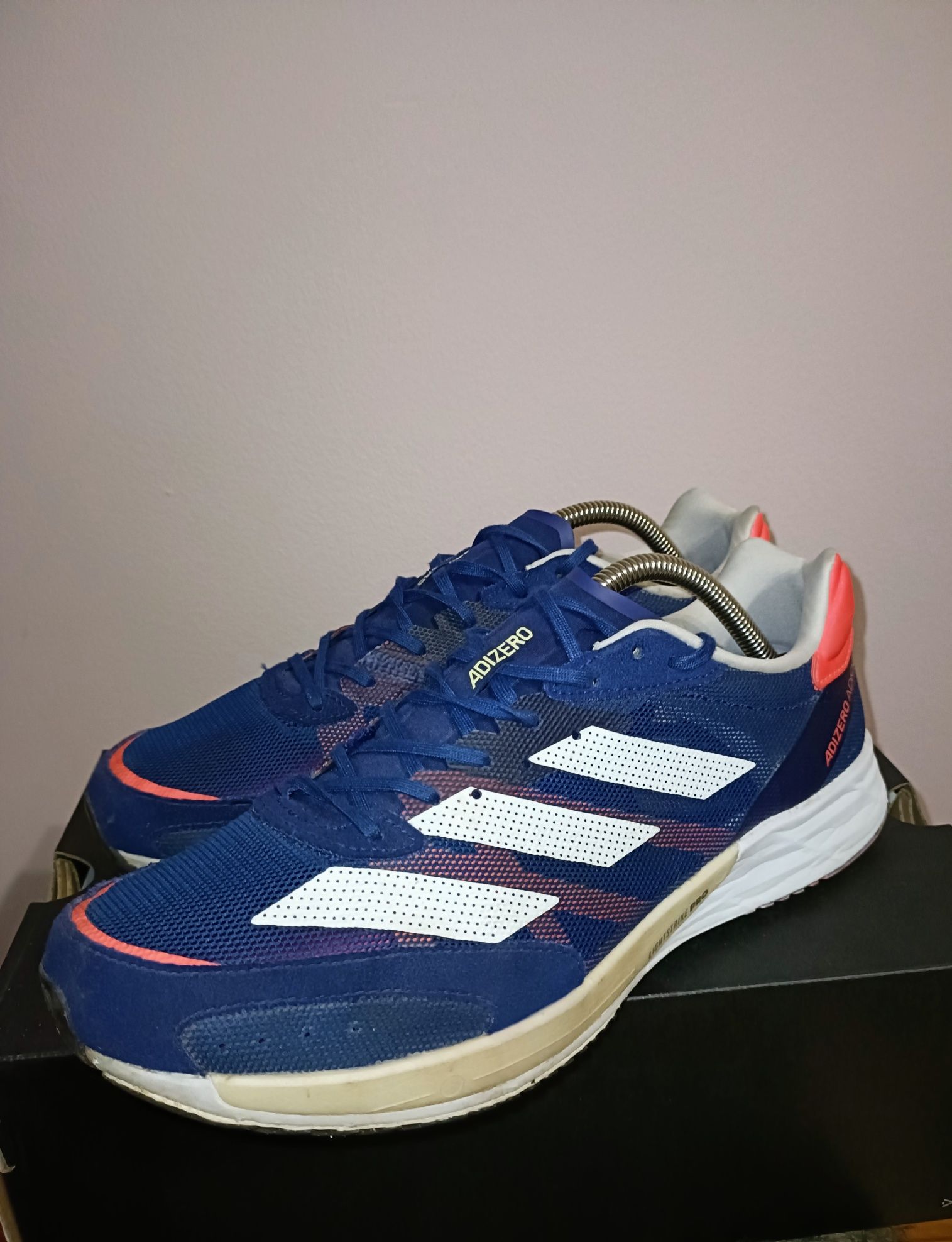 Świetne męskie buty do biegania adidas Adizero Adios 6 r.43 i 1/3 BDB