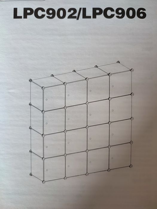 Składany regał dla dziewczynki