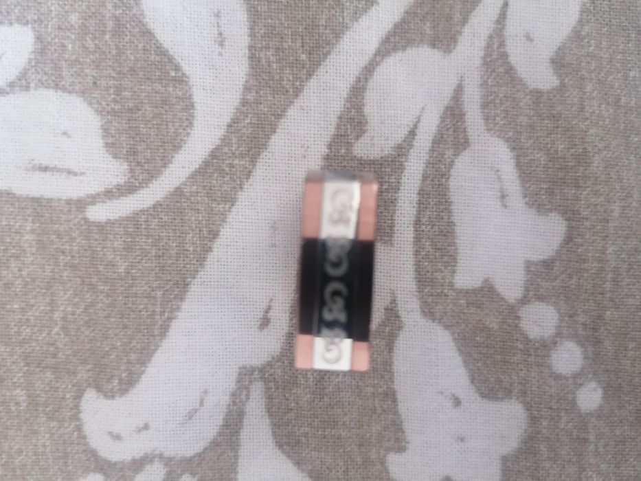 Anel aço e bronze Cargo