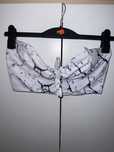 Crop top marmurkowy shein  rozmiar L