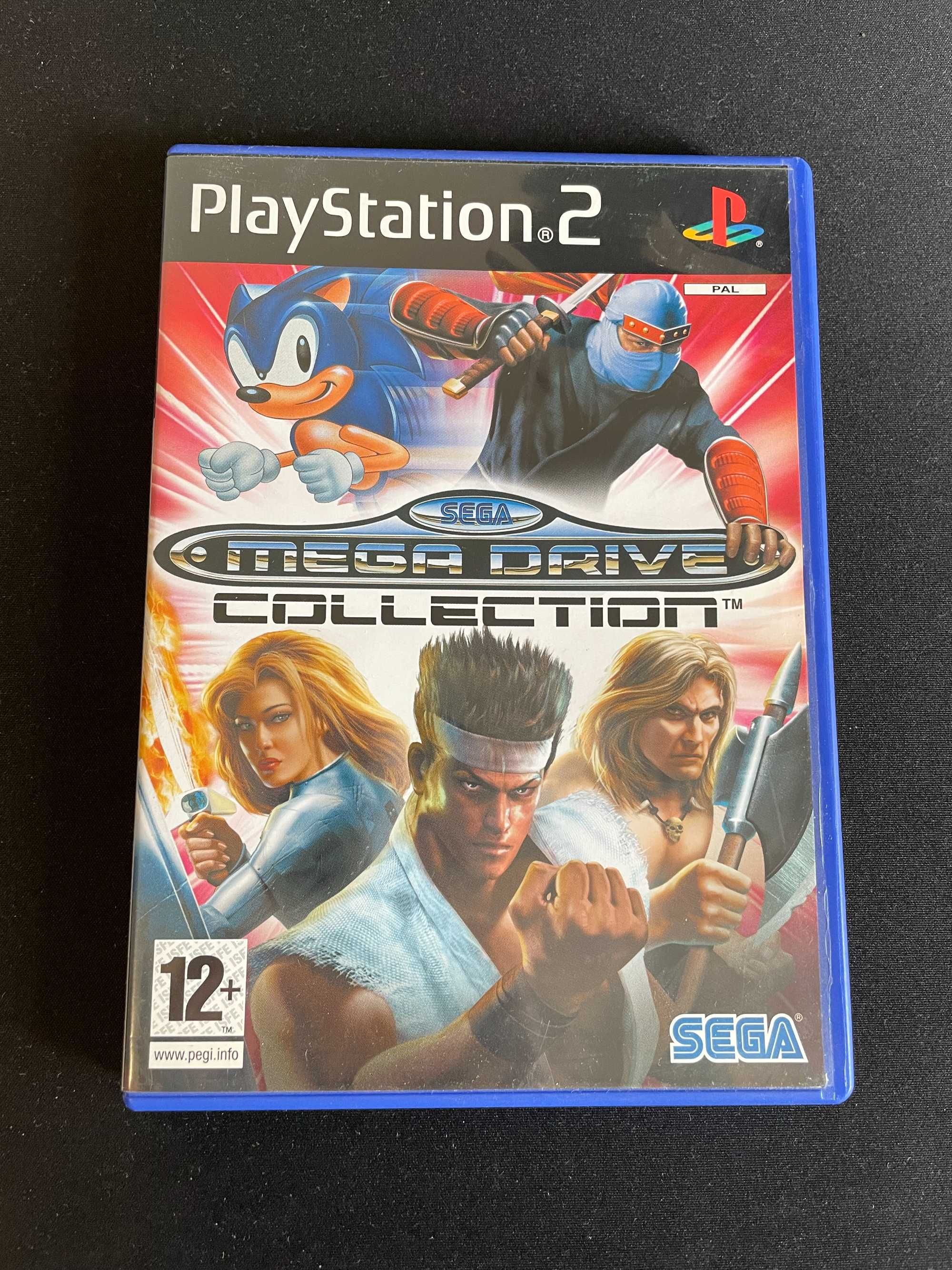 jogo ps2 megadrive collection