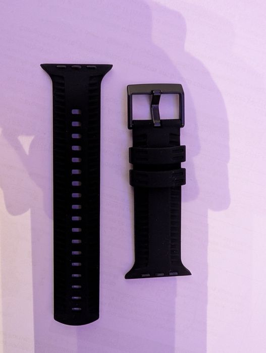 Bracelete Nova Preta para Apple Watch 44mm...